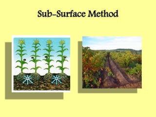 Sub-Surface Method
 