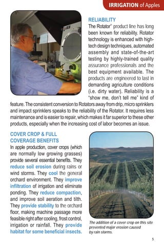 Irrigation of apple | PDF