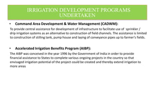 Irrigation history of india | PPTX