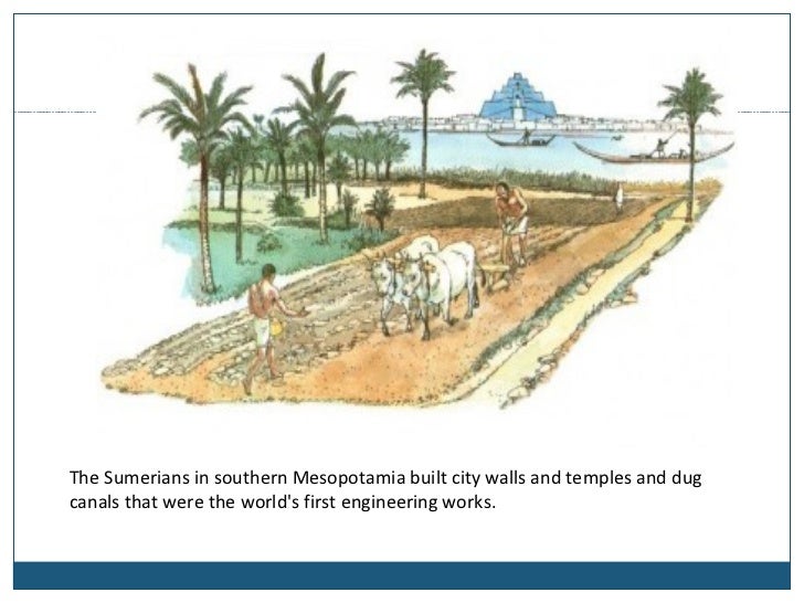 mesopotamian irrigation system how an irrigation system works