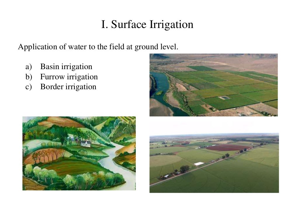 Irrigation system of Pakistan
