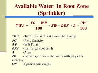 Irrigation water requirement calculations.pptx