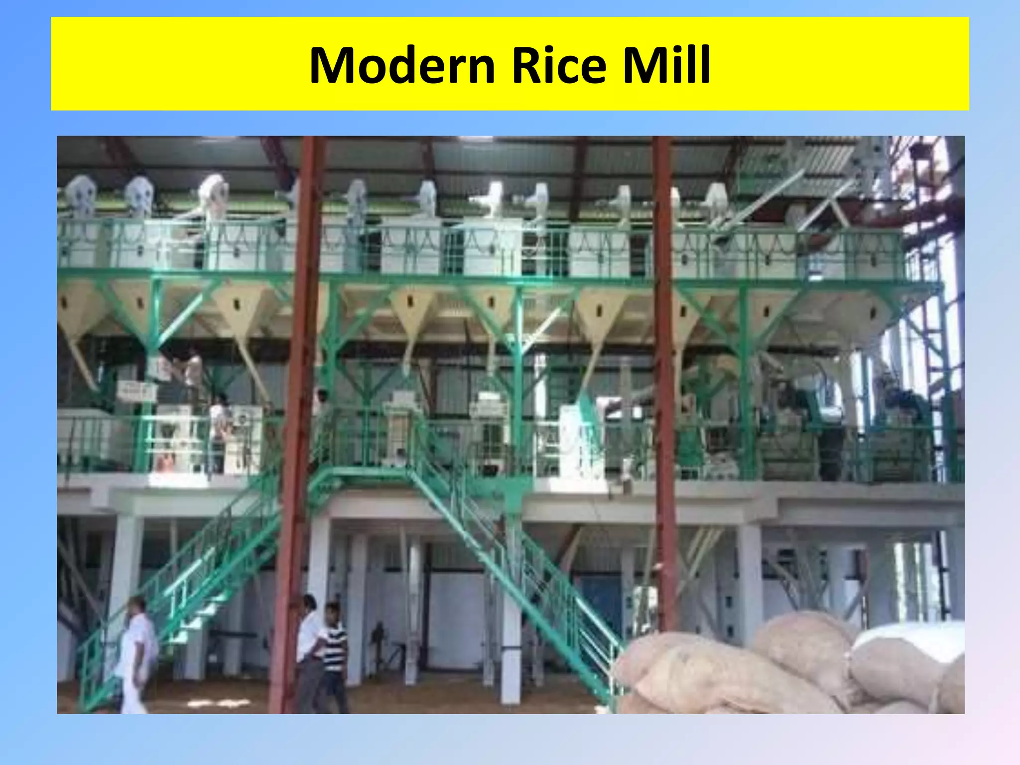 Modern Rice Mill
 