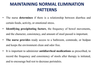 Normal Elimination Pattern irritable bowl syndrome.pptx and irritable bowel | PPTX