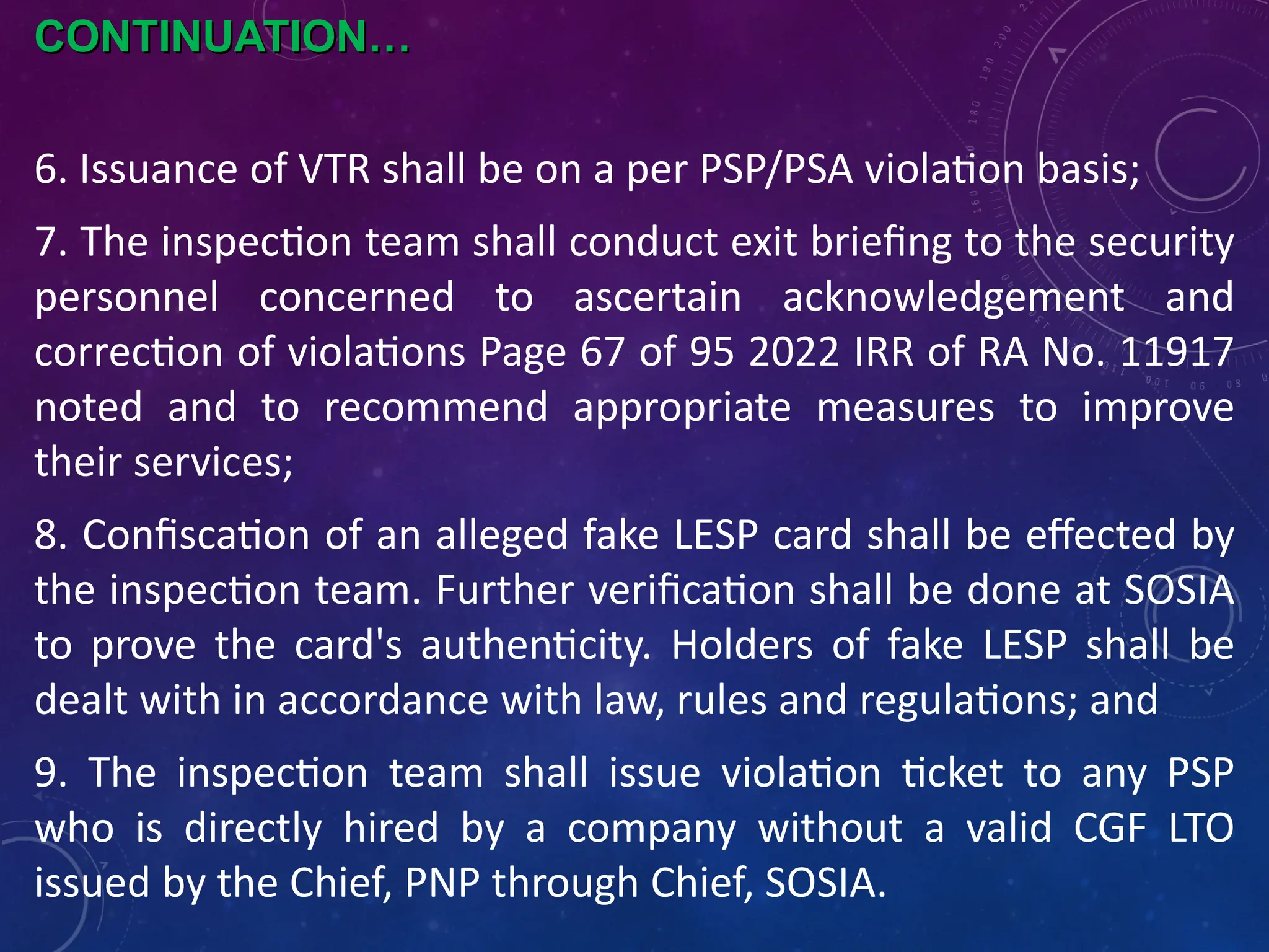 Implementing Rules and Regulation OF RA 11917.ppt