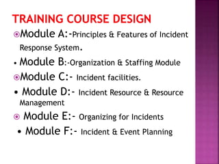 Incidence Response System | PPTX