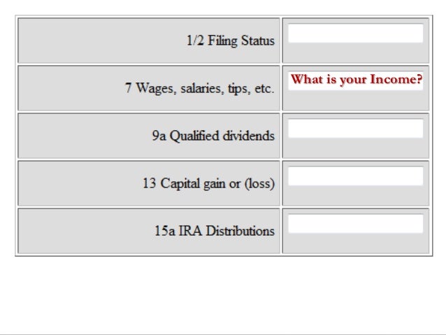 how to read your irs form 1040 tax return april 2013 form 1040 tax table 2013