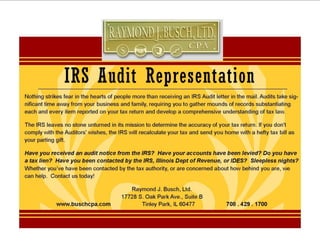 Irs audit representation