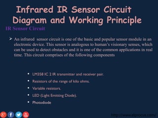 IR sensor Working Principle and Applications