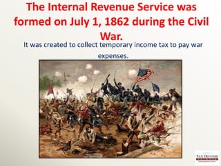 Some Facts About The IRS ( Internal Revenue Service ) | PPT
