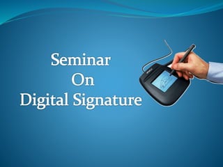 digital signature ppt | PPT