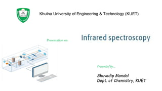 Khulna University of Engineering & Technology (KUET)
Presentation on
Presented by….
Shuvodip Mondal
Dept. of Chemistry, KUET
 