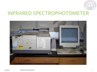 INFRARED SPECTROPHOTOMETER
 
