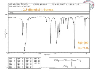 2,3-dimethyl-1-butene




                                              880-900
                                              R2C=CH2




2/5/2013              sudheerkumar kamarapu         87
 