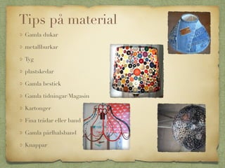 Irstaskolan uppgift återbruk