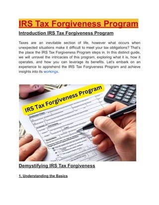 IRS Tax Forgiveness Program.pdf