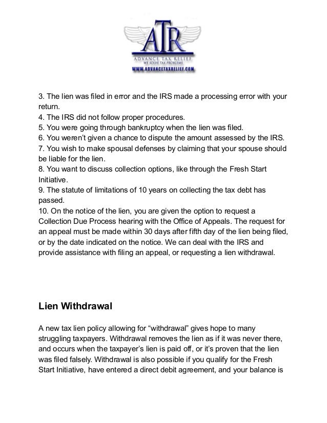 remove an irs tax lien facts you must know irs form 10916