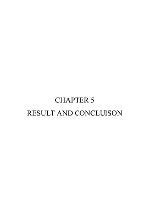 CHAPTER 5
RESULT AND CONCLUISON
 