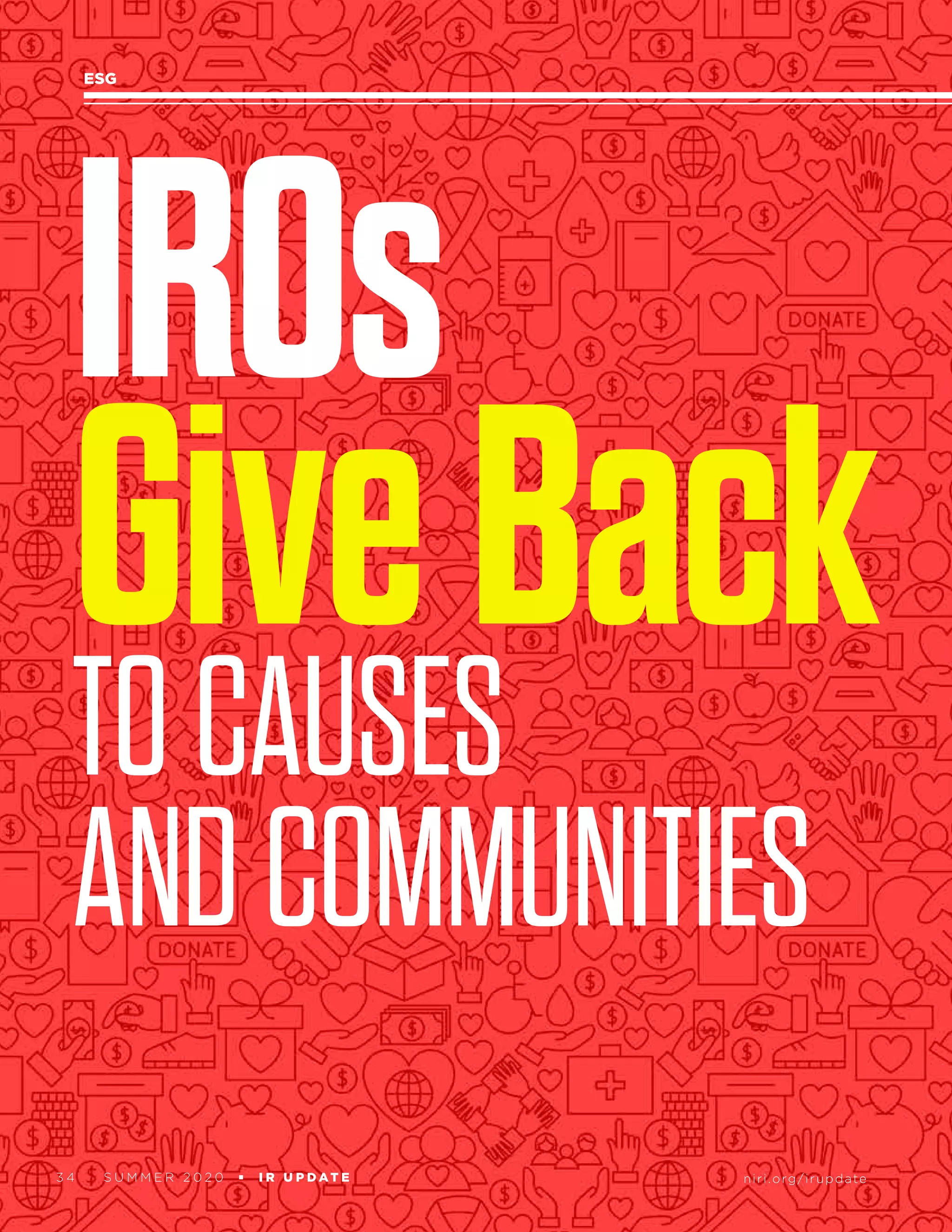 IR Update Summer 2020 IROs Give Back PDF
