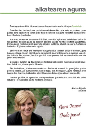 Irura sanmielak 13 programa