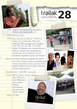 Irura sanmielak 13 programa