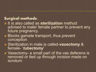 Reproductive health- class 12 cbse | PPTX