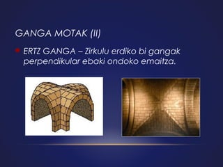 GANGA MOTAK (II)


ERTZ GANGA – Zirkulu erdiko bi gangak
perpendikular ebaki ondoko emaitza.

 