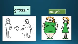 grossir maigrir