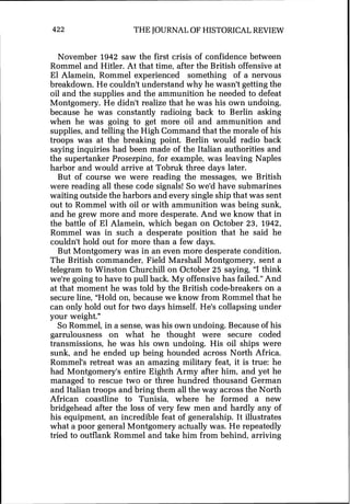 Irving, david the trail of the desert fox - rommel revised - journal of ...