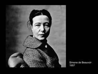 Simone de Beauvoir 1957 