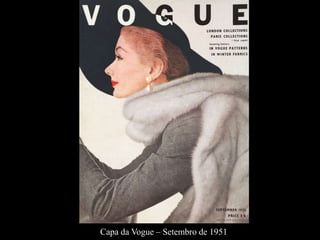 Capa da Vogue – Setembro de 1951 
 