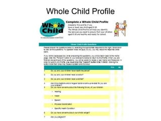Whole Child Profile 