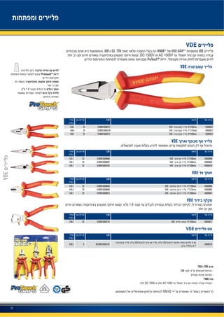 17
TÜV/GS
?GS TÜV
DIN
VDE
Protouch™
VDE
VDE
VDE GS TÜV IRWIN®
VISE-GRIP®
VDE
ProTouch™
VDE
EAN
10505872VDE 6”/150mm570691505872725133.1
10505873VDE 7”/175mm570691505873425146.4
10505874VDE 8”/200mm570691505874125159.7
VDE
EAN
10505868VDE 6”/150mm570691505868025133.1
10505869VDE 8”/200mm570691505869725159.7
10505870VDE 8”/200mm570691505870325159.7
VDE
EAN
10505865VDE 6”/150mm570691505865925133.1
10505866VDE 7”/175mm570691505866625146.4
10505867VDE 8”/200mm570691505867325159.7
VDE
EAN
10505871VDE 6”/150mm570691505871025146.4
VDE
EAN
10505519
200 8 150 6 3
175 7
057069150551915439.2
 