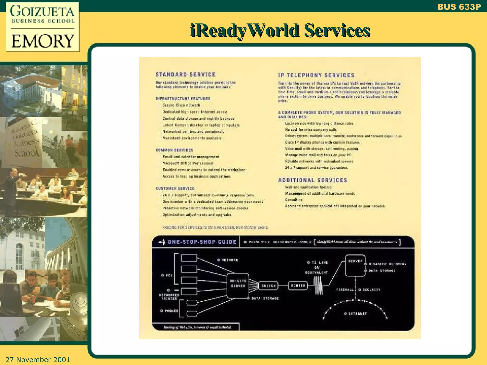 iReadyWorld Services  