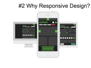 #2 Why Responsive Design?
 