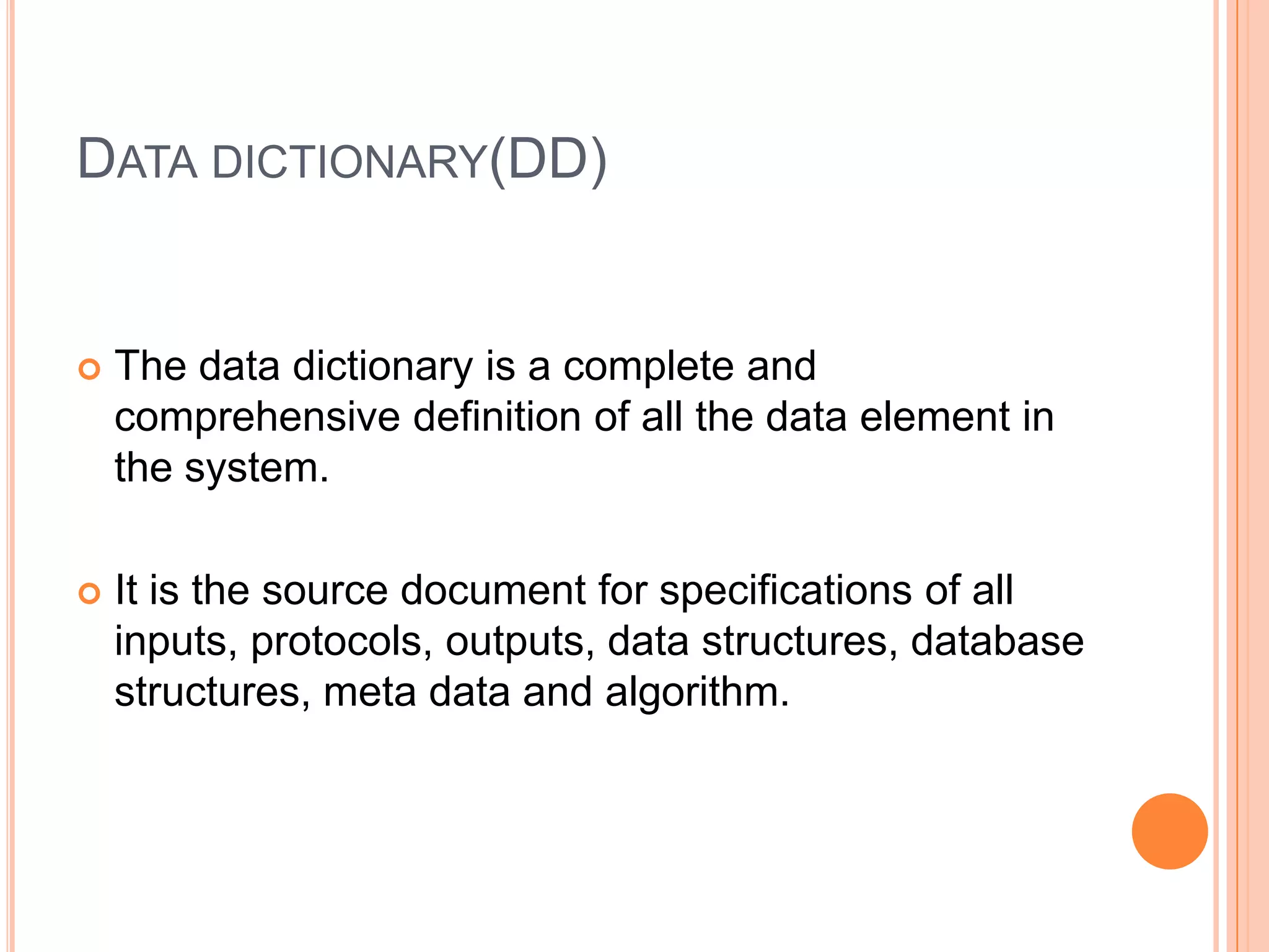 SDLC Design PhaseLogical design: functional features described independently of computer platformConvert recommended solution to system specificationsPhysical design: logical specifications transformed to technology-specific details