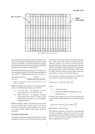 Trash Rack Engineering Equation is.11388.2012.pdf