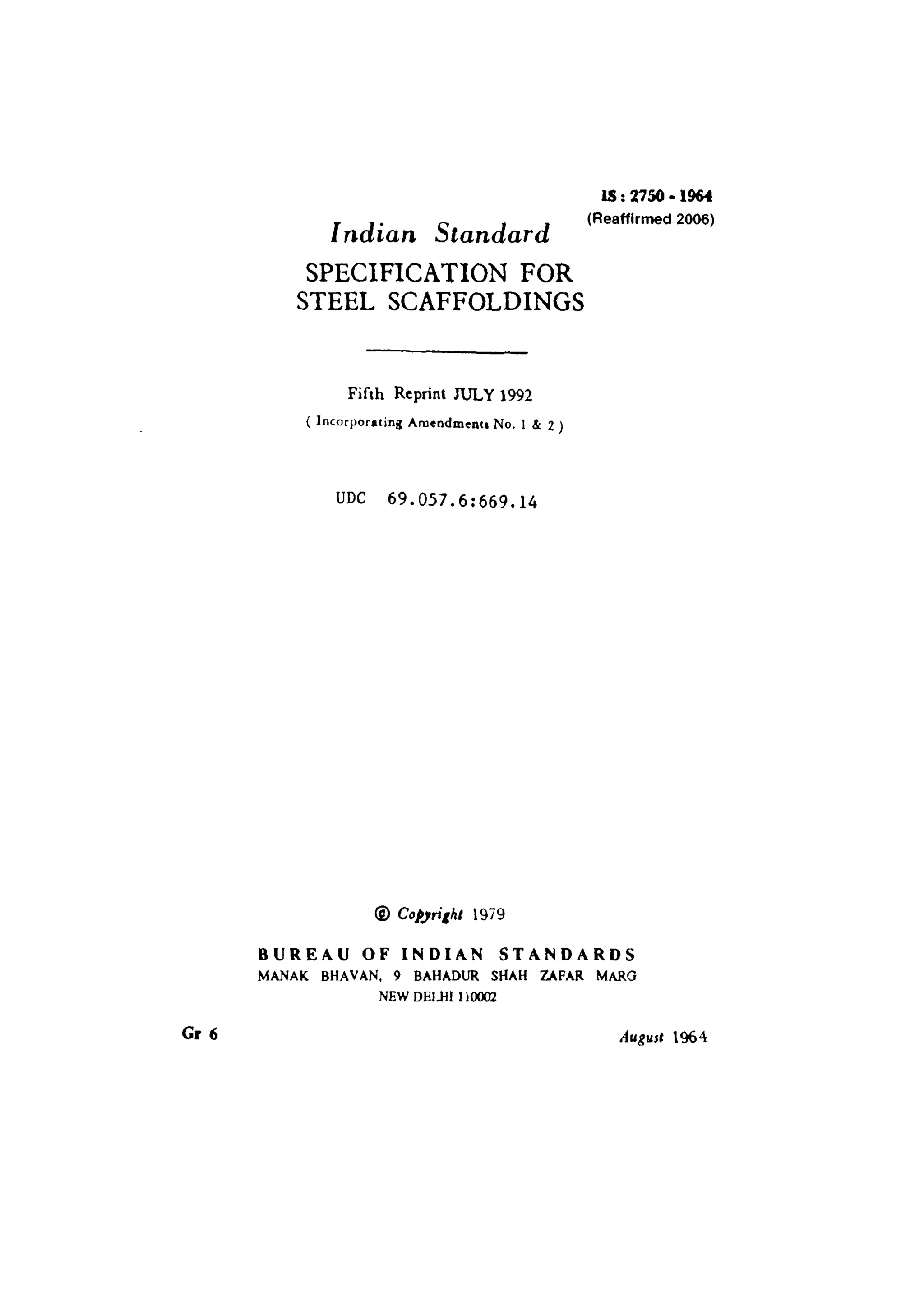 Scaffolding Standard Code is.2750.1964.pdf scaffolding standards for learning | PDF
