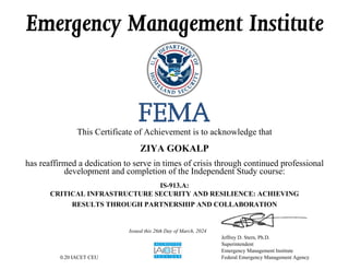 Critical Infrastructure Security and Resilience | PDF