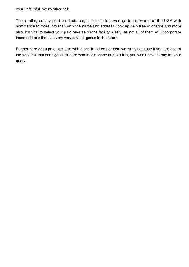 address for telephone number lookup