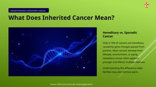 Can Cancer Be Inherited? Family Risk and Early Signs | PPTX