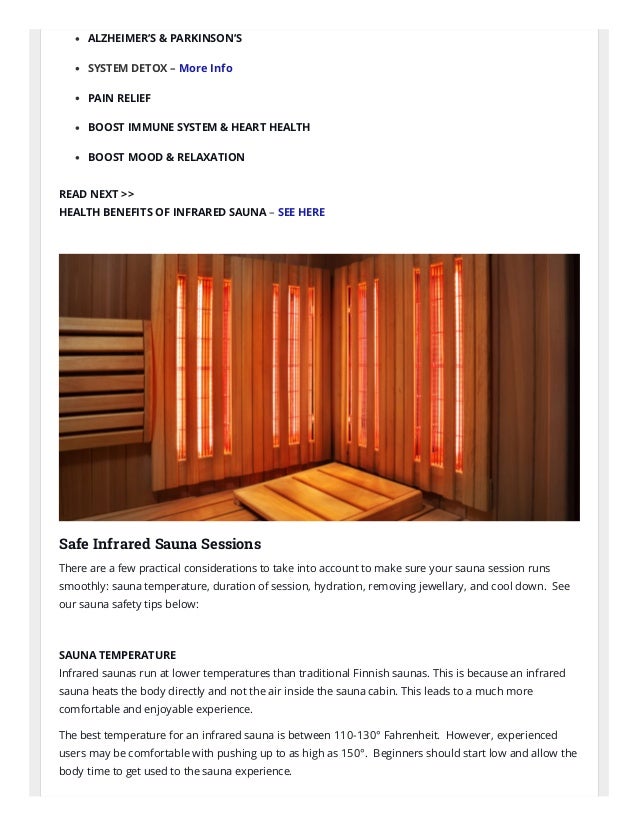 Is Infrared Sauna Safe?