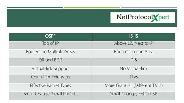 Is Is Vs Ospf