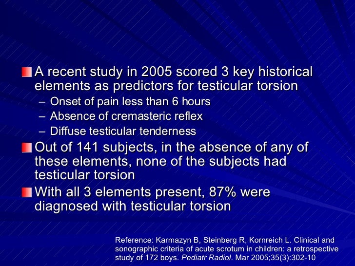 Is It Testicular Torsion Or Not