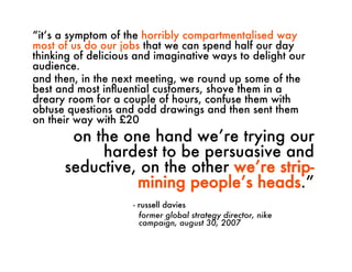 Is qualitative research holding us back?