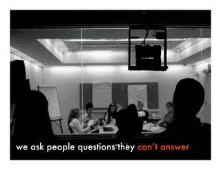 Is qualitative research holding us back?