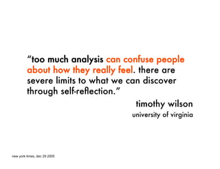 Is qualitative research holding us back?