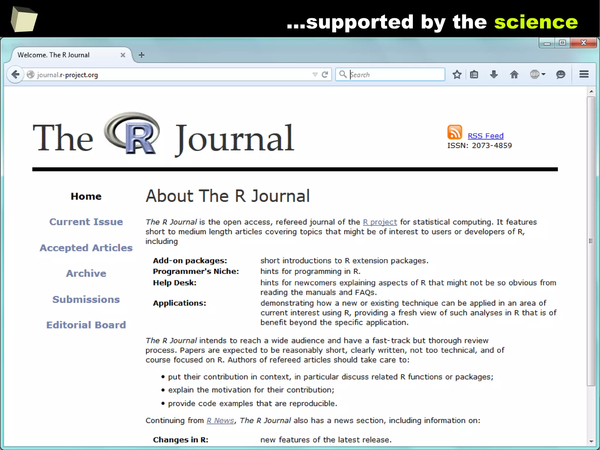 100
...supported by the science
 