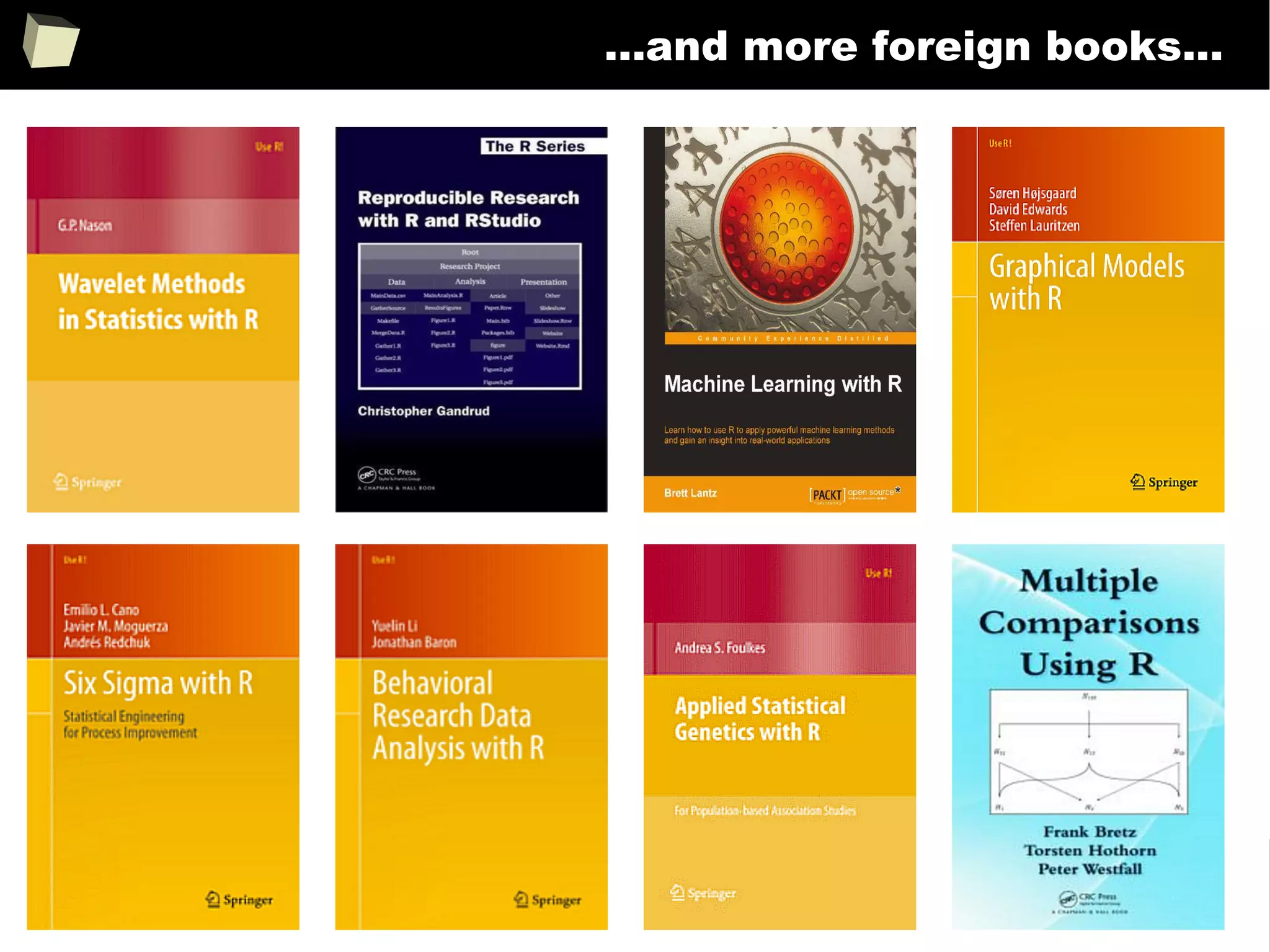 121
...and more foreign books...
 