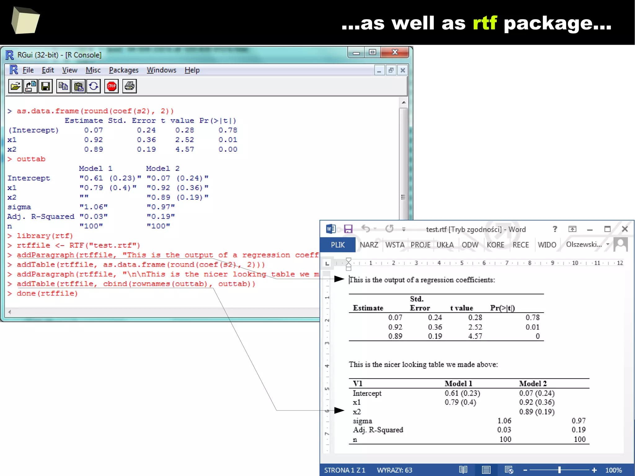 221
...as well as rtf package...
 